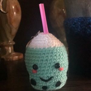 KAWAII BOBA DRINK KEYCHAIN